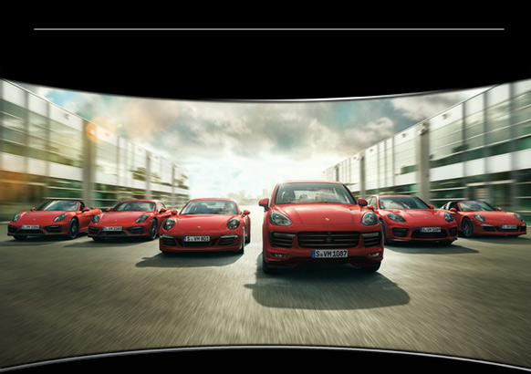 Nouveau Porte-clé Porsche GTS