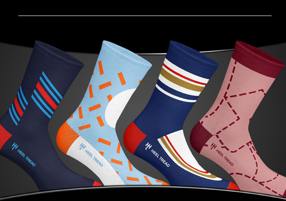 Socks Inspired by Racing Cars