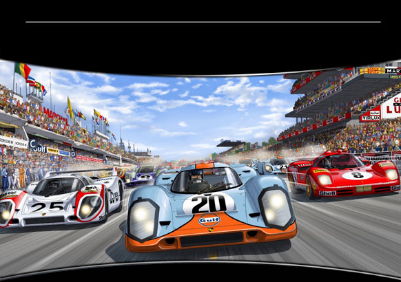 Superbes Affiches Le Mans Série Limitée
