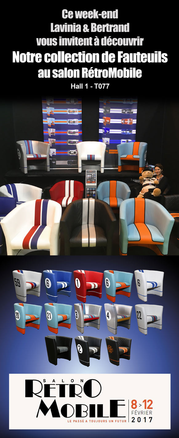 Selection RS au Salon Retro Mobile 2017