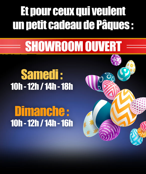 Showroom ouvert