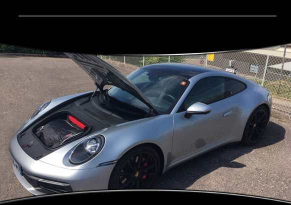 Bagages sur mesure pour Porsche 992