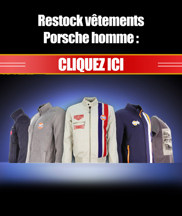 Restock Vêtements Porsche pour homme
