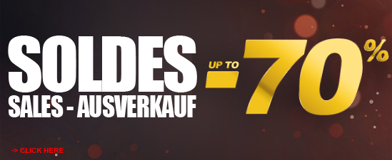 Soldes - Sales - Ausverkauf