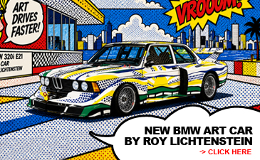 New BMW Roy Lichtenstein Art Cart