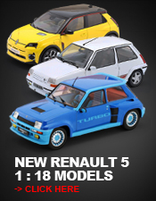 New Renault 1:18 Models