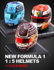 New F1 Helmets