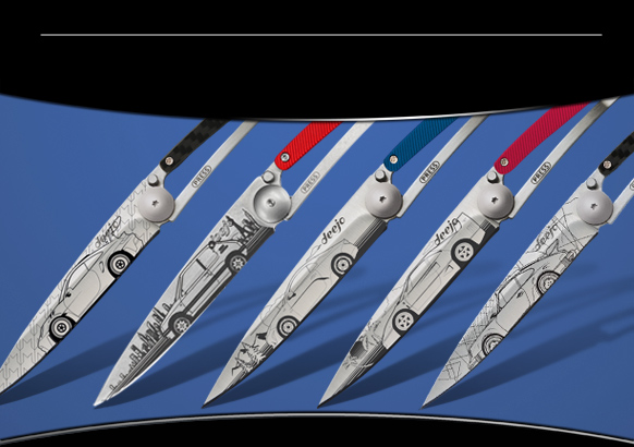 Deejo Racing Inspired Knives