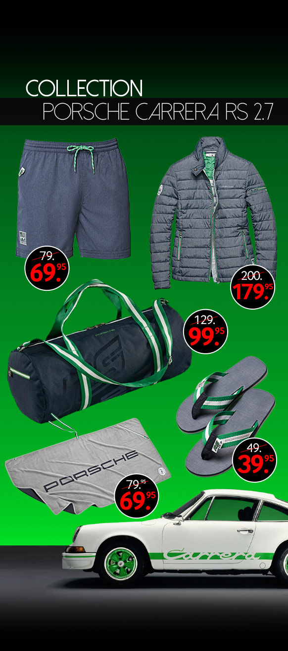 Vêtements Porsche Carrera RS 2.7