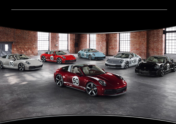 Porsche Model Cars - 1 : 18