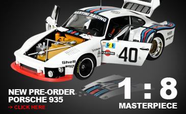 New Pre-order Porsche 935 1:8 Model Kit