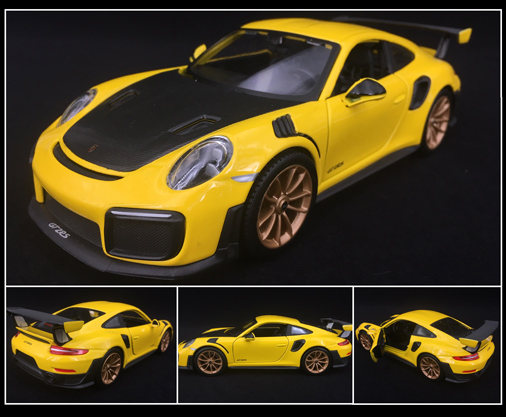 Maisto Porsche 911 GT2 1:24 yellow (31523) au meilleur prix sur