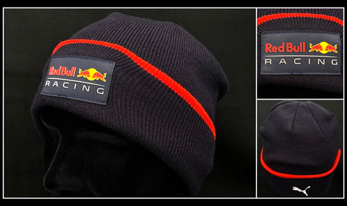 Red Bull Racing Bonnet tricoté bleu marine/rouge