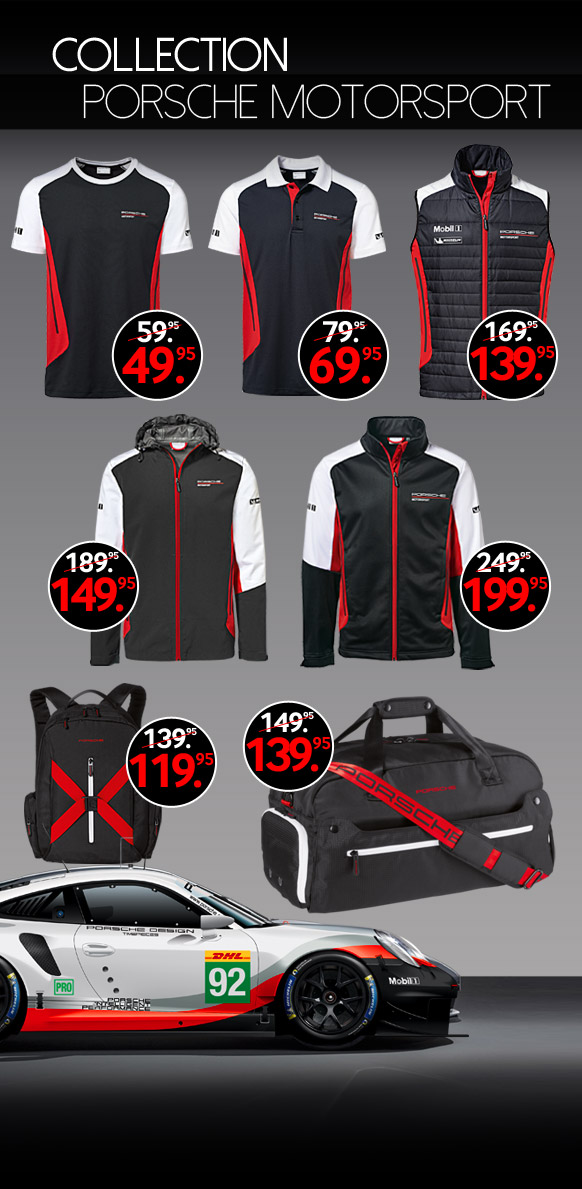 Vêtements Porsche Motorsport