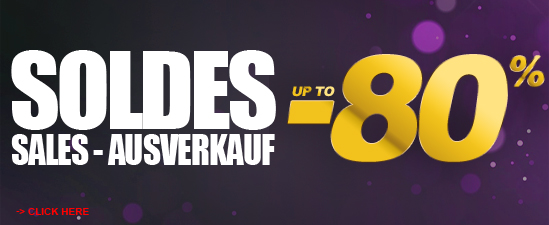 Soldes - Sales - Ausverkauf