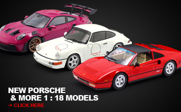 New Porsche & More 1 : 18 Models