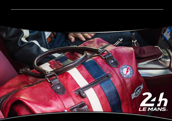New 24h Le Mans Leather Bags