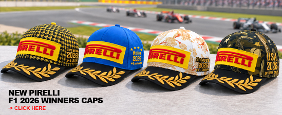 New Formula 1 Pirelli Caps