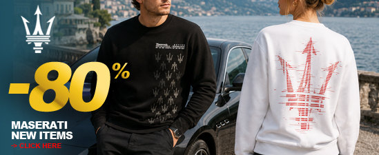 New Maserati Clothing : up to -80%