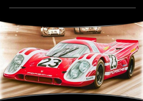 Special Porsche Art - François Bruère