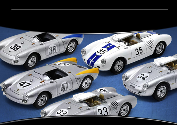 New Porsche 1 : 43 Model Cars