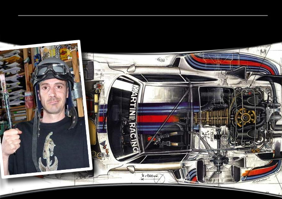 Sebastien Sauvadet Automobile Art