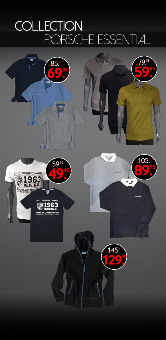 Vêtements Porsche Essential