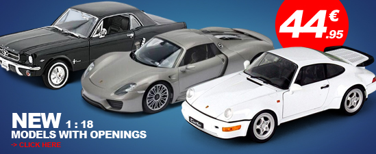 New Porsche & More 1 : 18 Models