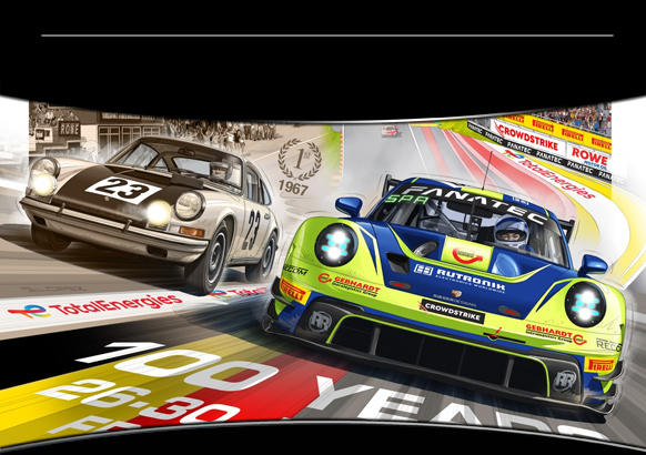 24h Spa 100 Years