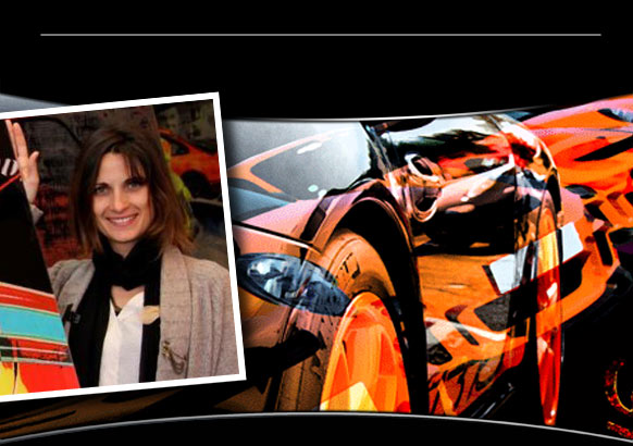 Porsche Art Caroline Llong