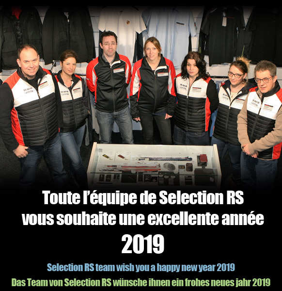 Toute l'équipe de Selection RS vous souhaite une excellente année 2019 !