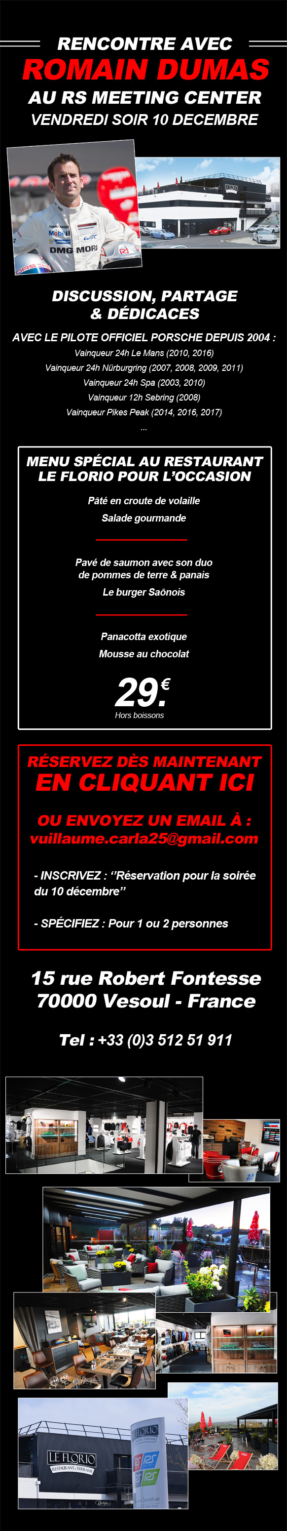 Rencontre avec Romain Dumas