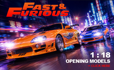 New Fast & Furious 1:18 Models