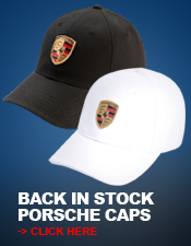 Back in Stock - Porsche Crest Caps