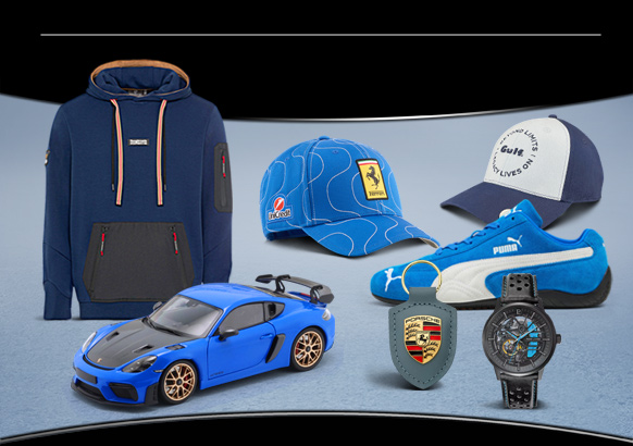 Porsche & More Blue Collection